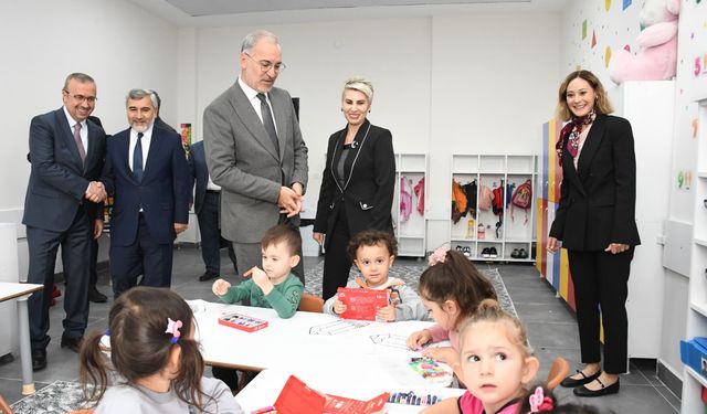 Aziz Sancar Anaokulu, 71 Evler Mahallesi'nde açıldı
