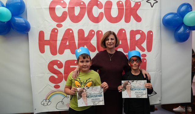 'Çocuk Haklar Şenliği' renkli etkinliklere sahne oldu