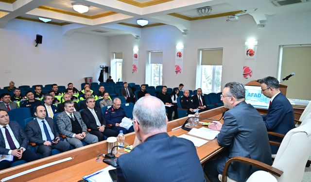 Kış mevsimi trafik tedbirleri konuşuldu