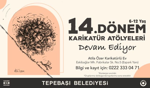 Karikatür Atölyesi kayıtları devam ediyor