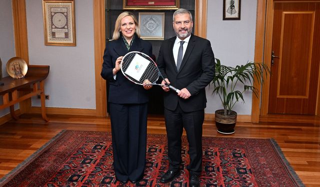 TTF Başkanı Müderrisgil, Rektör Adıgüzel’i ziyaret etti