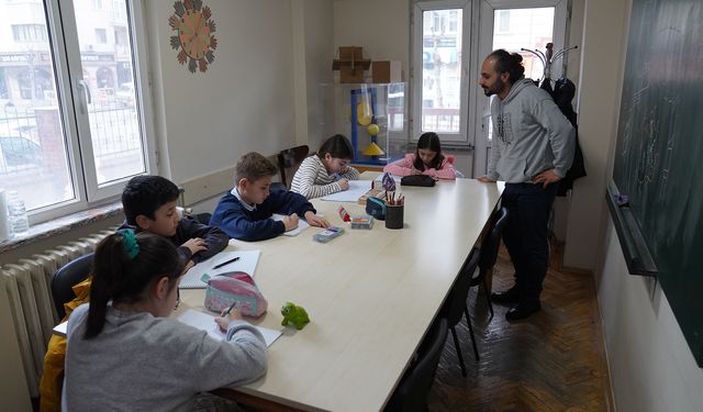 Çocuklar matematiği severek öğreniyor