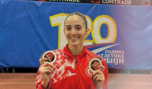 Eskişehir'in gururu Eda Nur Tulum, altın madalya aldı