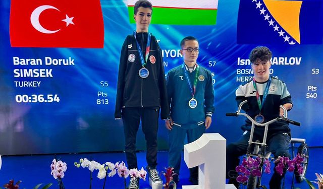 Baran Doruk, ülkemizi İtalya'da gururlandırdı