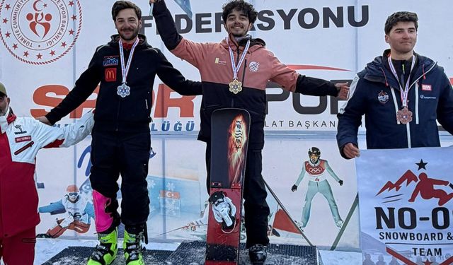 Eskişehirli sporculardan Snowboard Şampiyonasında büyük başarı