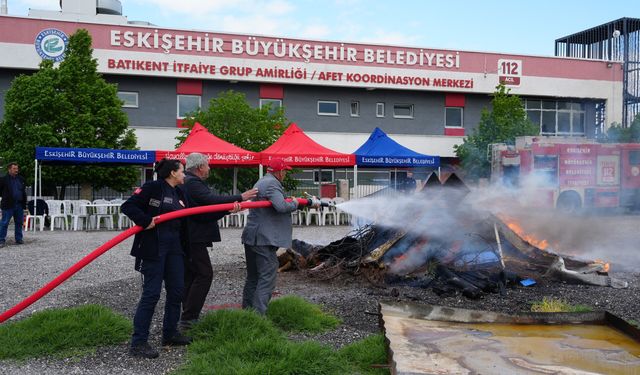 Eskişehir itfaiyesi kırsalda yangınlara karşı güçleniyor