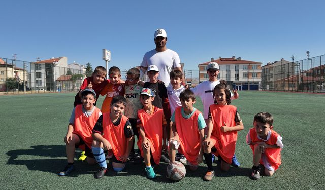 Tepebaşı'nda çocuklar sporla büyüyor