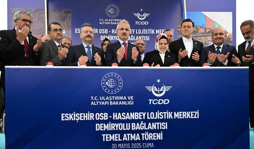 Hasanbey Lojistik Merkezi'nin Temel Atma Töreni gerçekleşti
