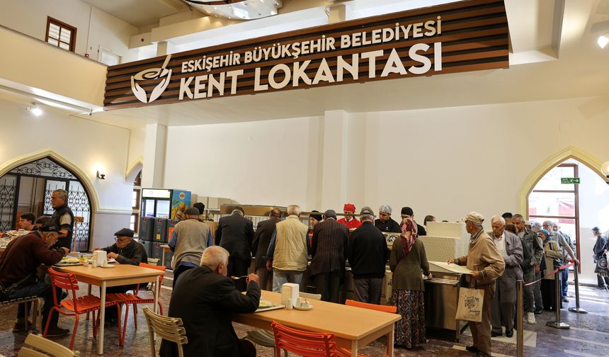 Kent Lokantası 'Askıda  Yemek' ile binlerce vatandaşa dokundu