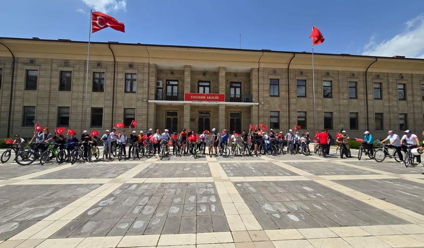 19 Mayıs'a özel bisiklet turu