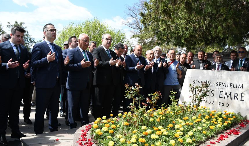 Yunus Emre'yi anma programı Mihalıççık'ta düzenlendi