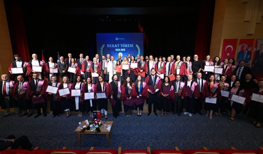 Anadolu Üniversitesinde profesör ve doçentler kadrolarına atandı