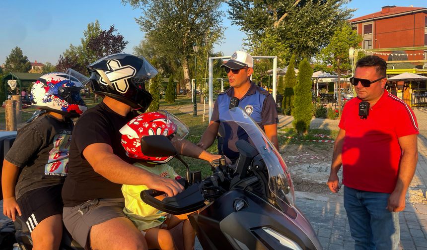 Zabıta ekiplerinden motorlu araç ve çevre temizliği denetimi
