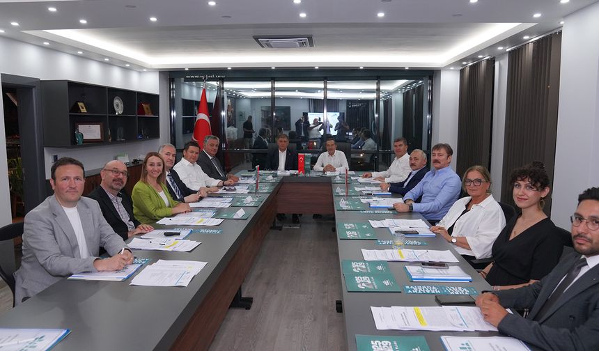 Türkiye Sağlık Kentler Birliği Encümen Toplantısı Tepebaşı'nda yapıldı