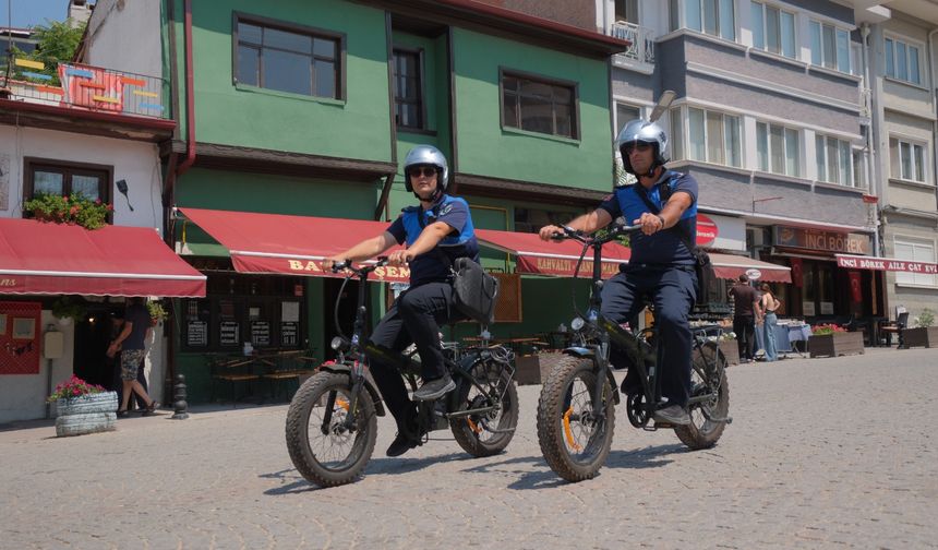 Zabıta ekipleri denetimlere elektrikli bisikletle ulaşacak