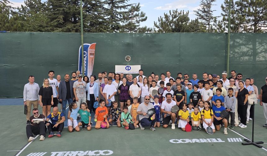 Anadolu Üniversitesi’nde pickleball heyecanı yaşandı
