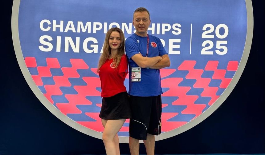 Sümeyye Boyacı dünya üçüncüsü oldu