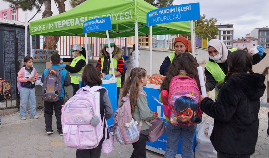 Bir dönemde 8 bin 434 çocuk beslenme desteğinden faydalandı