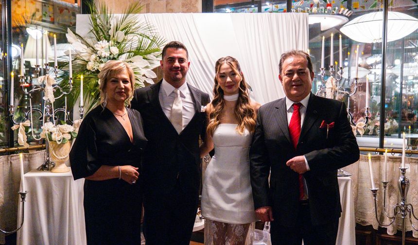 Mert Ünal evliliğe ilk adımını attı!