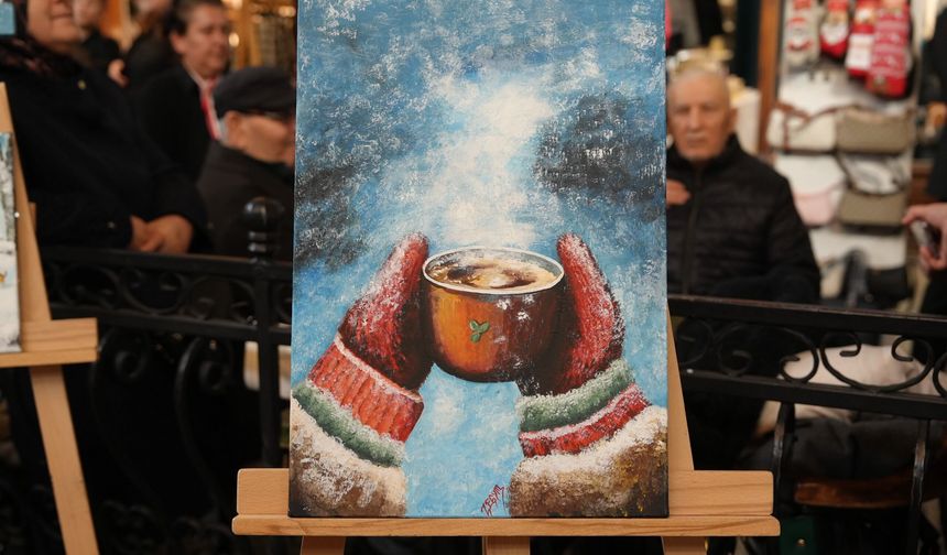 Özel bireylerin eserleri ilgi gördü