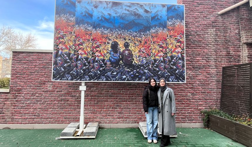 'Savaşın Çocukları' Avlu Sanat'ta sergileniyor