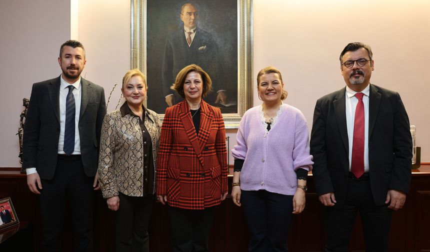 Başkan Hürriyet'ten Başkan Ünlüce'ye ziyaret