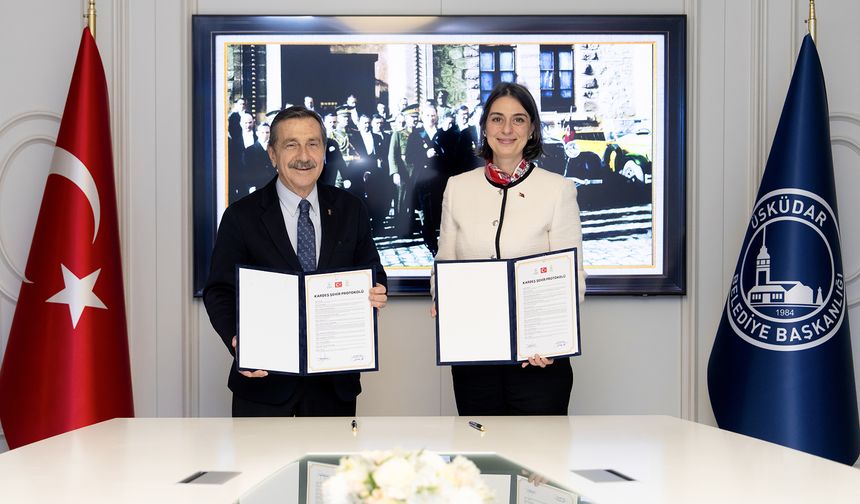 Tepebaşı ve Üsküdar kardeş şehir oldu