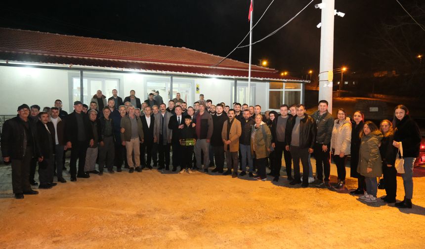 Başkan Dökmeci kırsal mahallelere ziyaret