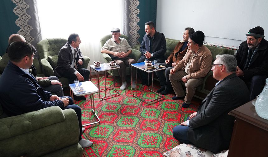 Başkan Ataç Muttalip sakinleriyle buluştu