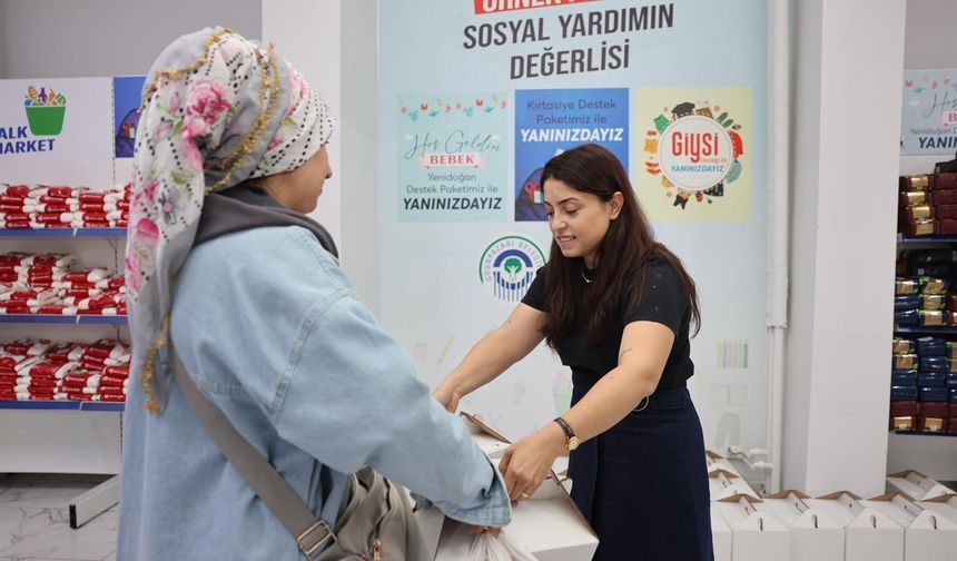 Odunpazarı’nda Halk Kart bakiyeleri artırıldı