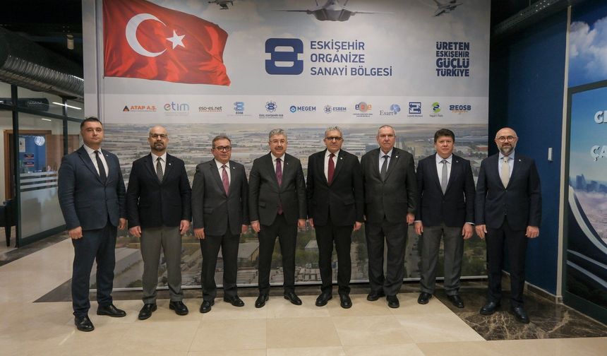 Vali Dr. Erdinç Yılmaz’dan Ekişehir OSB’ye ziyaret