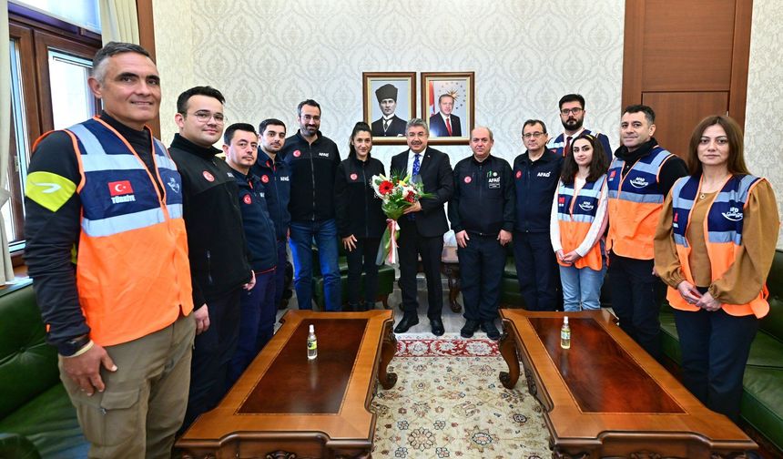 AFAD'dan Deprem Haftası ziyareti