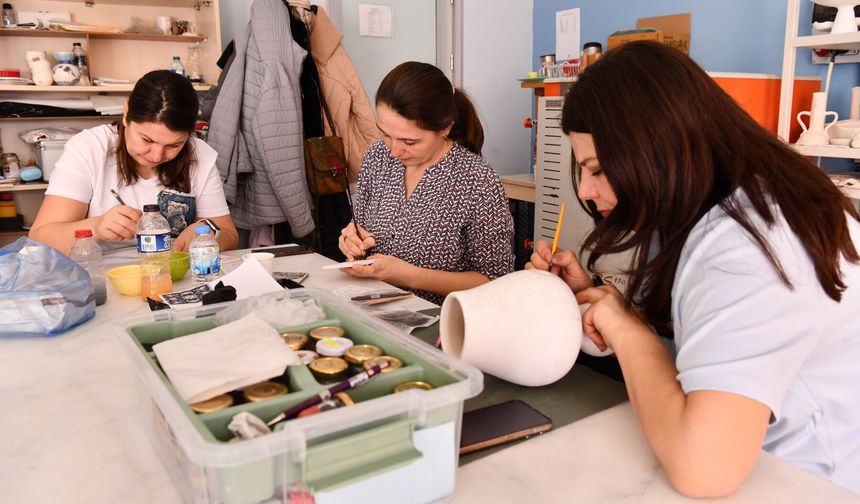 4 bin 754 kadın hem öğrendi hem sosyalleşti