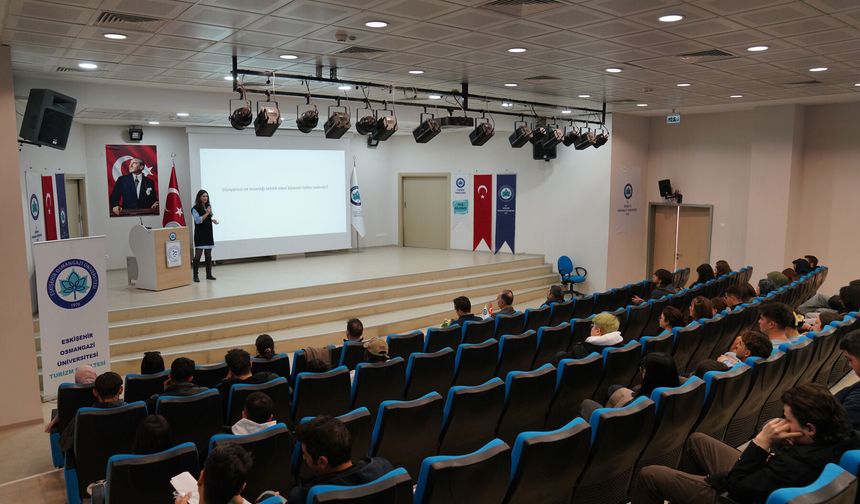 Gençlere sürdürülebilir kalkınma anlatıldı