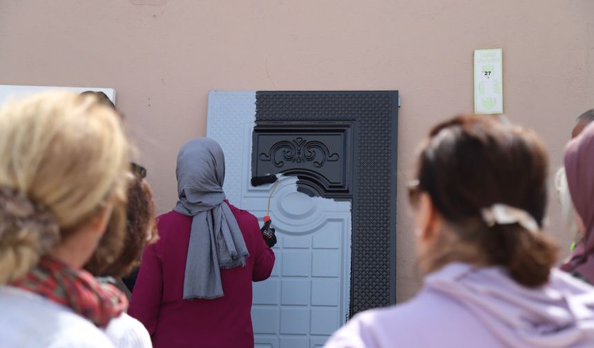 Alçı ve boya kursu ilgi gördü