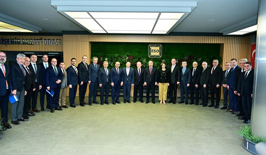 Eskişehir’in kalkınmasına ivme kazandıracak konular ele alındı