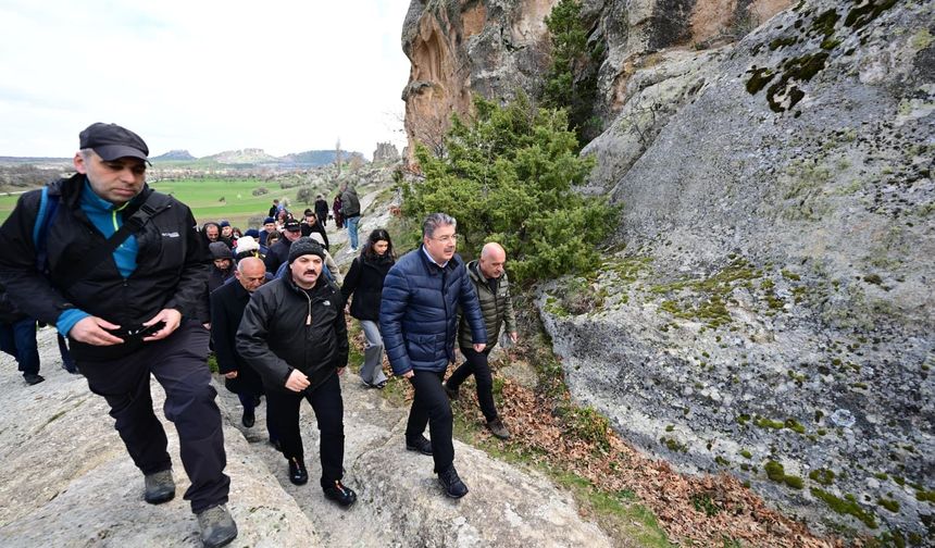 Turizm Haftası'nda Frig Vadisi ziyaret edildi