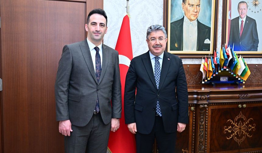 Basın İlan Kurumu Bursa Bölge Müdürü Eren'den Vali Yılmaz'a ziyaret