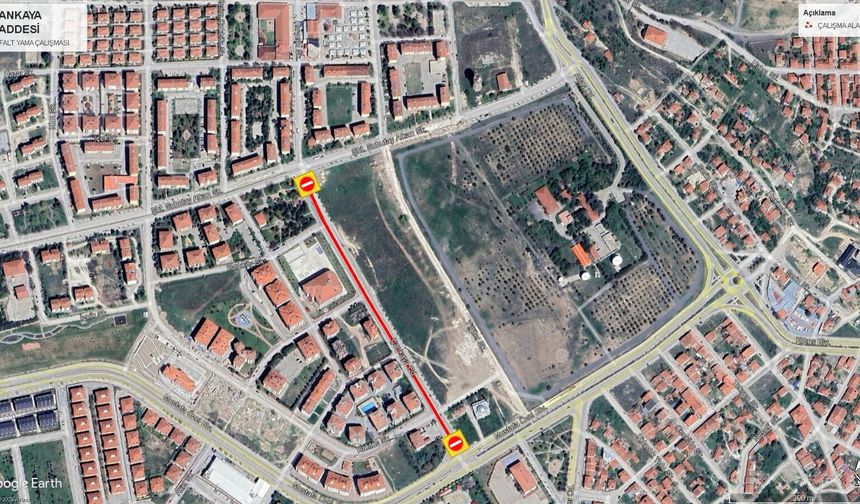 Büyükşehir'den yol çalışması uyarısı