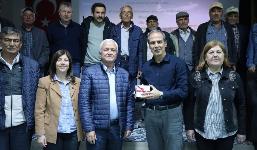 Çiftçi söyleşileri Çifteler'de başladı