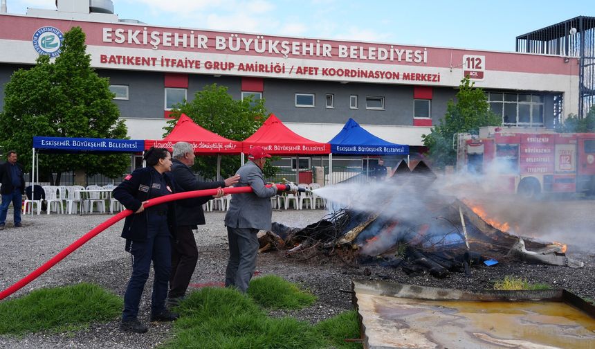 Eskişehir itfaiyesi kırsalda yangınlara karşı güçleniyor