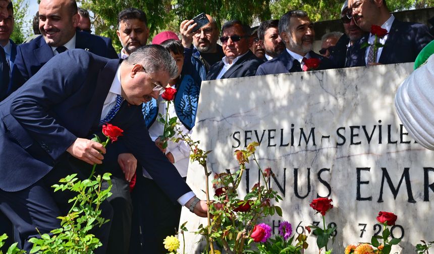 Vefatının 705'inci yılında Yunus Emre'yi Anma Programı düzenlendi
