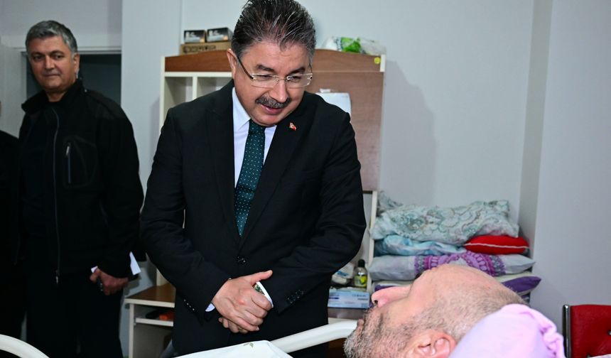 Vali Yılmaz'dan Zekeriya Soğuk ve ailesine anlamlı ziyaret