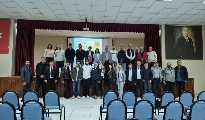 Mahmudiye çiftçilerine hububat hastalıkları anlatıldı
