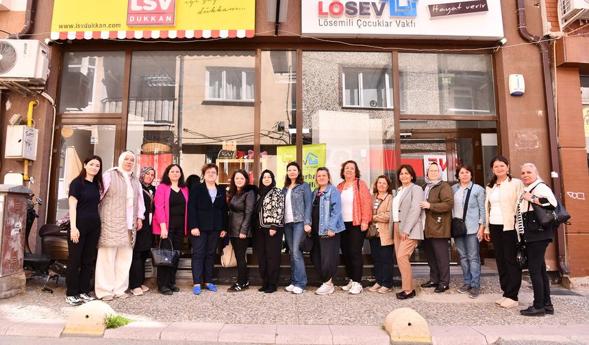 Kadınlardan LÖSEV'e anlamlı ziyaret