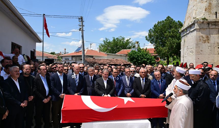 BBP Lideri Destici'nin ağabeyi son yolculuğuna uğurlandı