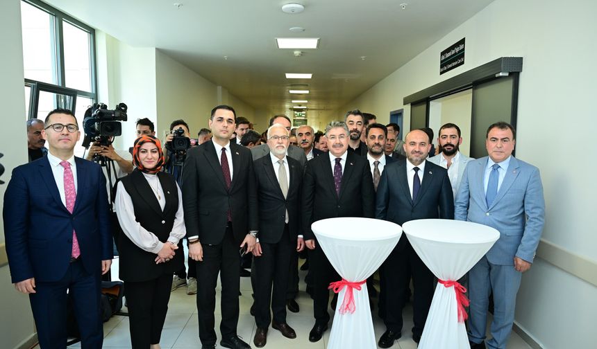 Şehir Hastanesi'ne 3. basamak 20 yataklı yoğun bakım ünitesi açıldı