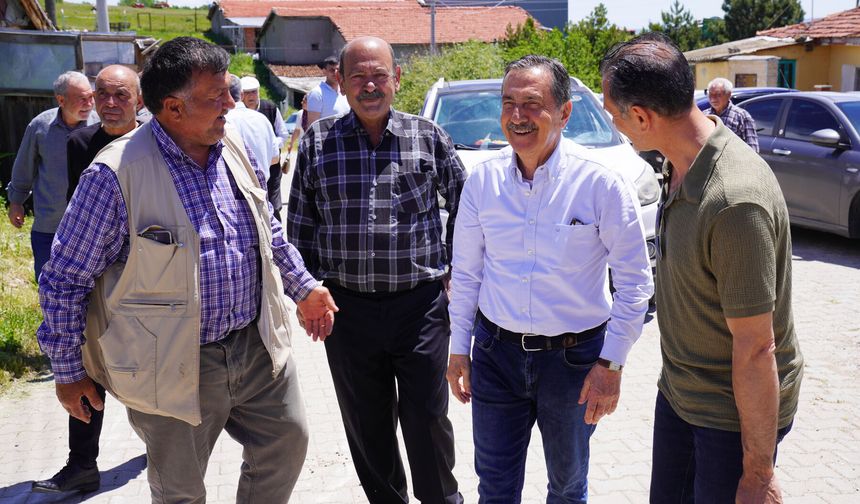 Tepebaşı'nda vatandaşlar yağmur dualarında buluştu