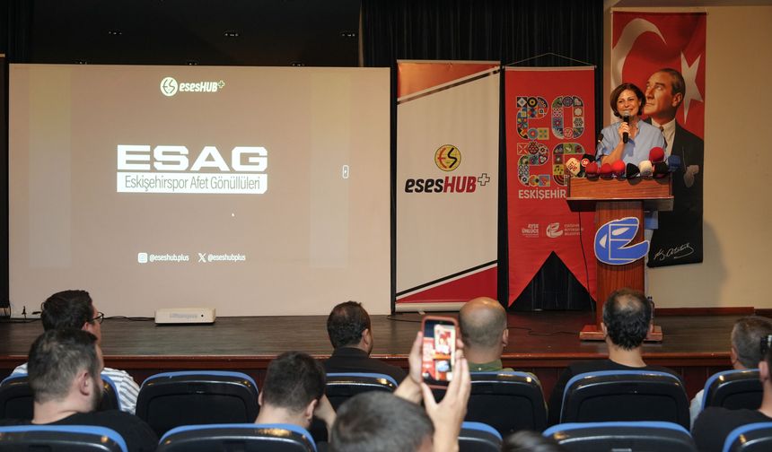Büyükşehir ve Eskişehirspor'dan afetlere hazırlık için güç birliği