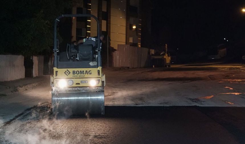 Büyükşehir'den ulaşıma gece mesaisi